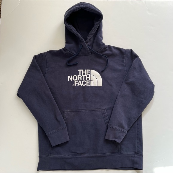 The North Face Other - 022 - VINTAGE 00s THE NORTH FACE DARK NAVY BLUE MOUNTAIN SWEATSHIRT HOODIE